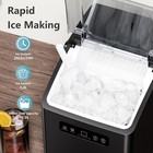 Ice Maker Countertop  Portable Ice Machine   35lbs day   Self-cleaning