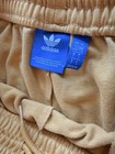 Adidas Men s Athletic Shorts Yellow Size L Cotton Blend Drawstring Pockets