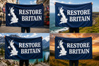 Restore Britain Flag 5x3  150x90    All Sizes Available Not Reform Uk Banner