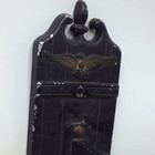 Vintage Wilton Crest Iron Wall Hook Eagle Design 14 5 Black Metal Americana