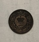 1864 Nova Scotia Cent Xf au