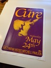 The Cure Original 2001 Woodlands Tx Concert Poster Uncle Charlie Signed