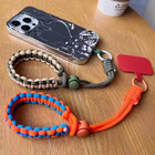 Handwoven Adjustable Mobile Phone Lanyard Wrist Strap Outdoor Sports Safety Rope