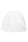 Bonpoint Childrens Girls Long Sleeves Blouse White Cotton Size 6