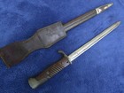 Rare Original M1898 German Weimar Era Bayonet And Scabbard With Frog Dated 1927