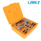 Lablt 9 Pcs 2  Boring Head R8 Shank 1 2  Carbide Boring Bar Set For Bridgeport