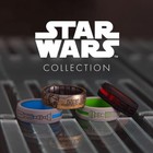 Enso Rings Star Wars Luke Green Lightsaber - Silicone Ring - Various Sizes