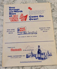 1970 Cedar Rapids Cardinals Baseball Program Iowa Minor League Vintage Rare