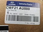 Roof Cross Rail Kit Hyundai Oem Accessories Cwf21-au000 22-24 Tucson W o Pano
