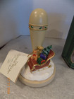 Lot Of 4  3 Brown Bag  1 Boston  Cookie Stamps  santa angel sleigh nutcracker 