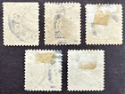 Us 1902-1903 Scott   304  307  309-311 Lot Of 5 Used Stamps