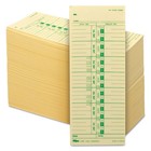 Tops Time Cards  Weekly  1-sided  Numbered Days  3-1 2  X X 9   Manila