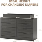Nursery Dresser With Baby Changing Table