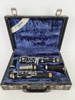 Antique M  Lacroix Paris France Rosewood Clarinet Musical Instrument With Case