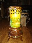 Perfection Kerosene Burner Heater Folk Art Painted Toleware Vintage Model 140-c