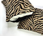 Tiger Throw Pillows 2 Pcs Whole Duck Feathers 17x17 Inch Plush