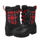 Riemot Toddlers Girls Big Kids Winter Snow Boots Outdoor Warm Lined Ski Boot