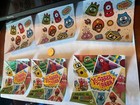 Yo Gabba Gabba  Stickers Original Promo 5    Lot Of 6    Free Flag Sticker