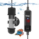 Hygger Aquarium Heater Fish Tank Submersible For 1-26 Gallon Tropical Fish Tank