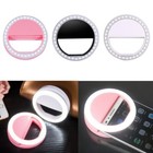 Clipon Ring Selfie Fill Light Rechargeable Mini Led Lamp For Phone Laptop Makeup