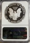 2010-w Proof Silver Eagle Classic Brown Label Ngc Pf70 Ultra Cameo