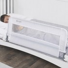 Safety Swing Down Crib Rail For Toddlers - 33  Baby Bed Guard  Reinforced Anchor