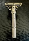 Vintage Gillette Slim Adjustable Safety Razor h2 1962