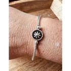 Vintage Navajo Style Sterling Silver Twisted Cuff Bracelet 6 25    Southwest Boho