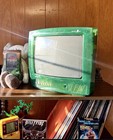 Vintage Zenith Jungle Green Transparent 13    Crt Vhs Tv Retro Gaming Working