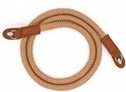 Camera Strap Vintage 100cm Rope Neck Shoulder Belt Brown 