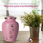 Ottillie Paws Legacy Series Pet Urn For Dogs handmade Aluminum Memoria