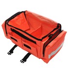 Trauma Bag Orange W reflective Strip Empty