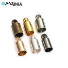 End Tip Cap Cord Crimp Beads Caps Jewelry Making 2 3 4 5 6 7 8 9 10mm 50pcs lot