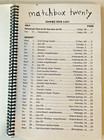 Matchbox Twenty 20 2001 Mad Season Tour Itinerary Book Rare