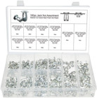 30550 - Metric And Sae Blind Jack Nut Rivet Nut Assortment Nut Insert Kit  Size 