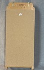 Letter Holder Wall Mount 3 Slot Mail Sorter Key Rack Blond Wood Farmhouse Decor