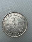 1912 Newfoundland 20 Cent Cb