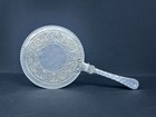 Vintage Mid-century Silent Butler Crumb Catcher Harmony House Hammered Aluminum