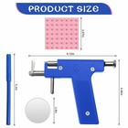 Professional Diy Ear Piercing Gun Body Nose Navel Tool Kit Jewelry With 98 Studs