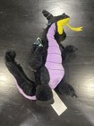 Disney Store Mini Bean Bag Plush The Dragon Sleeping Beauty  d104 Rare Great