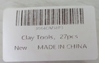 27 Pcs Clay Sculpting Tools Set Pottery Ceramic Polymer Modeling Kit Supplies
