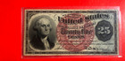 1863 Fractional Currency 25 Cent  Us Note 4th Issue High Grade  Bb12