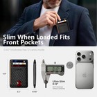 Slim Minimalist Front Pocket Rfid Blocking Leather Wallets For Men And Women 