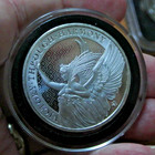 2021 Victory Through Harmony 999 Silver 1 Oz Queen s Virtues St Helena -