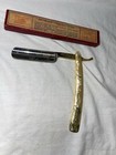 Vtg Pearl Duck Dubl Duck Goldedge   Special No  1 6 8 Straight Razors W  Boxes 