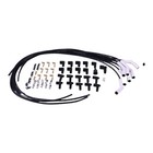 Spark Plug Wire Set 9002c Universal 135 Degree White Extreme 9000