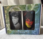 2 Rare The Doors Jim Morrison Pint Beer Shaker Glasses    85 Radio Days New In Box