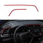 Interior Air Vent Decorative Trims For Honda Civic 2016-2021 Red