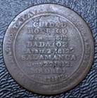 1812 Lower Canada Wellington Half Penny Token - Copper - Br 986  We-11b