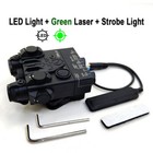 Dbal A2 Red  green Laser   Led Weaponlight For Rifle Flashlight Picatinny Light